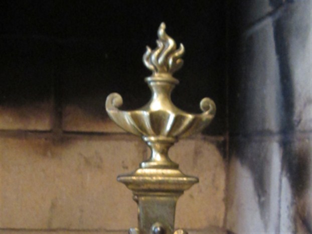 Andirons from Gwen Moss McKeeman